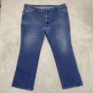Vintage Wrangler Jeans Mens 46x32 (42x30) Cowboy‎ Cut Regular 947STR Made in USA